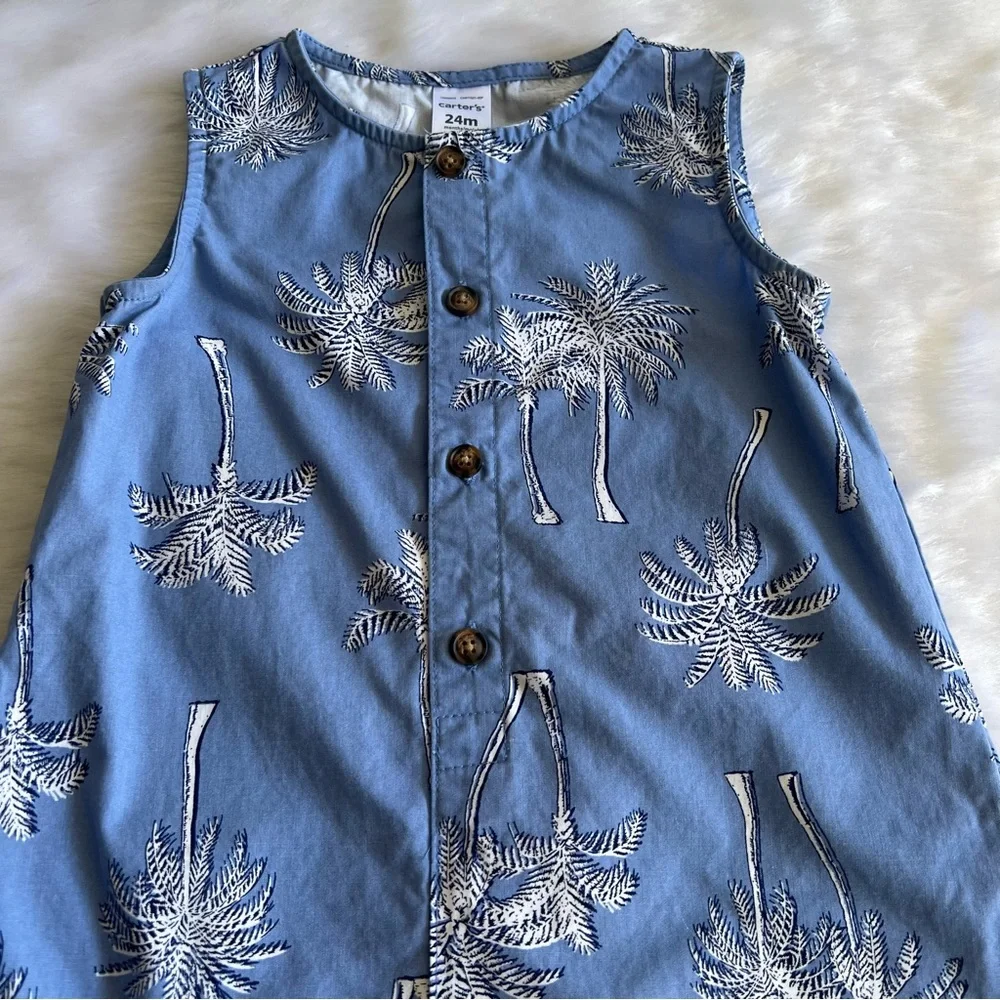 Baby Palm Tree‎ Romper 24 Months